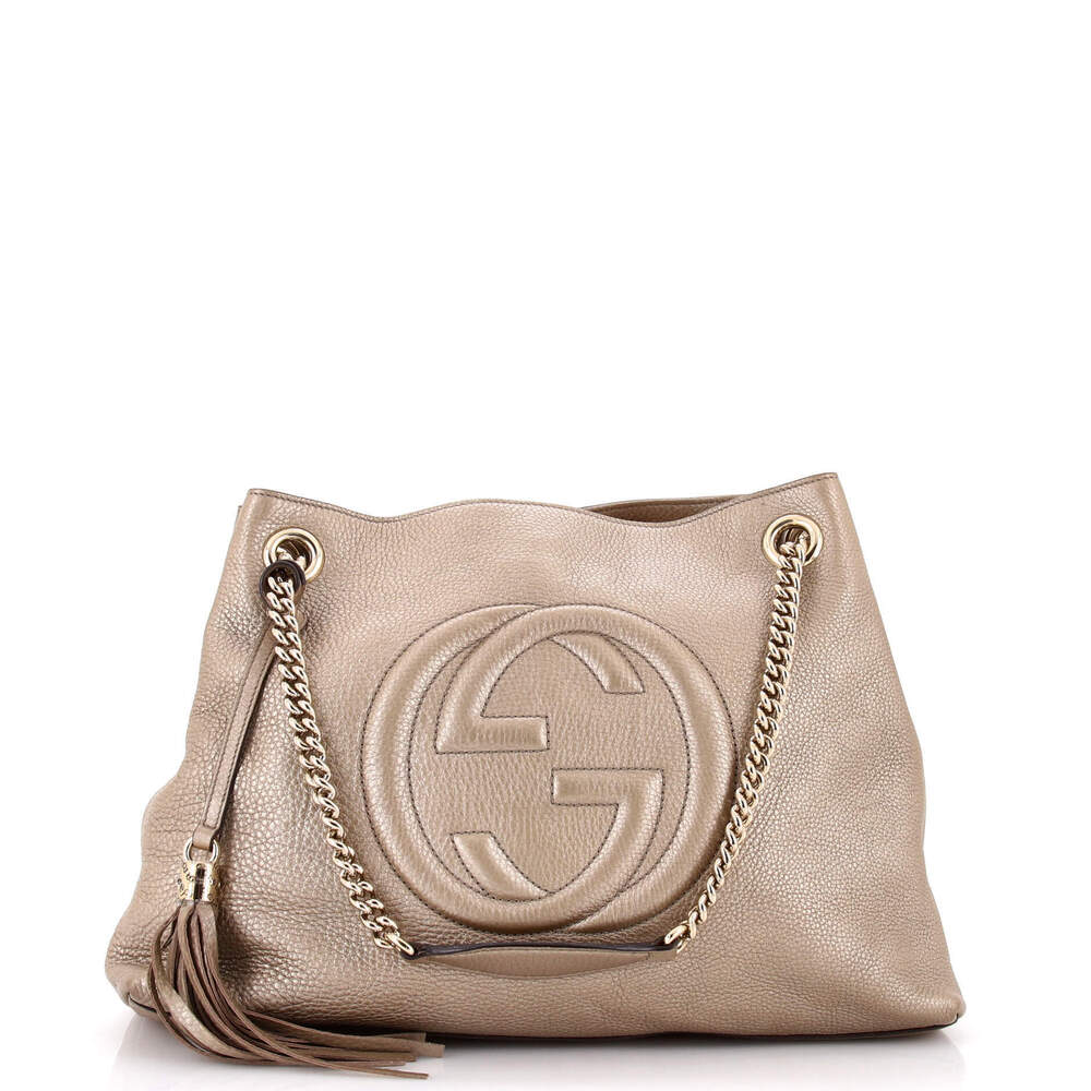 Gucci Medium Soho Chain Strap Shoulder Bag Leather